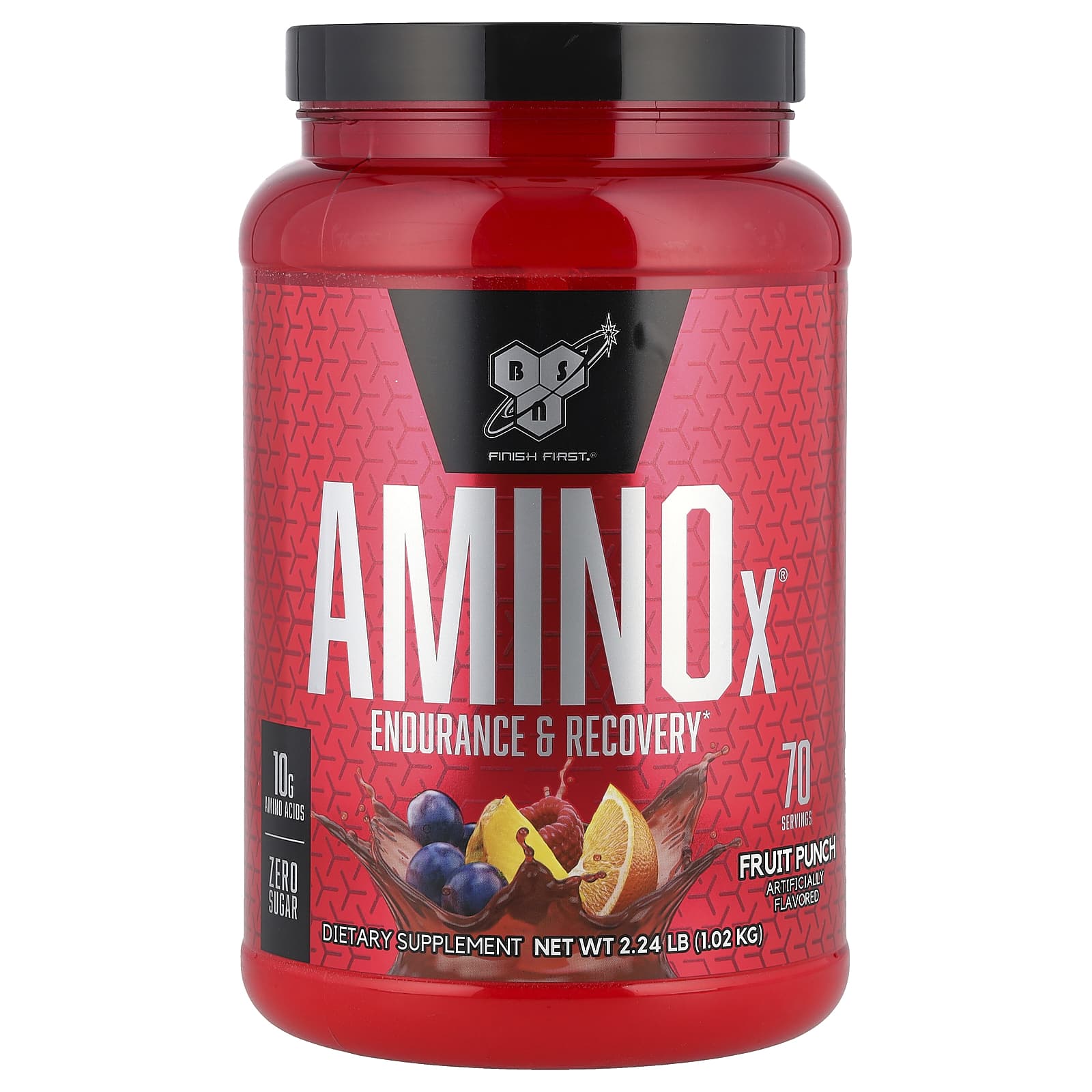BSN AminoX Endurance Recovery 2.24 lb Fruit Punch - Image 1