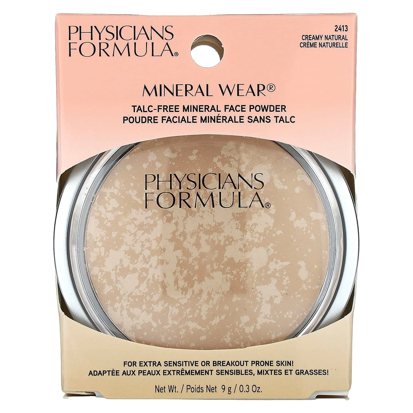Physicians Formula, Mineral Wear, Talc-Free Mineral Face Powder, 2413 Creamy Natural, 0.3 oz (9 g) - Image 2