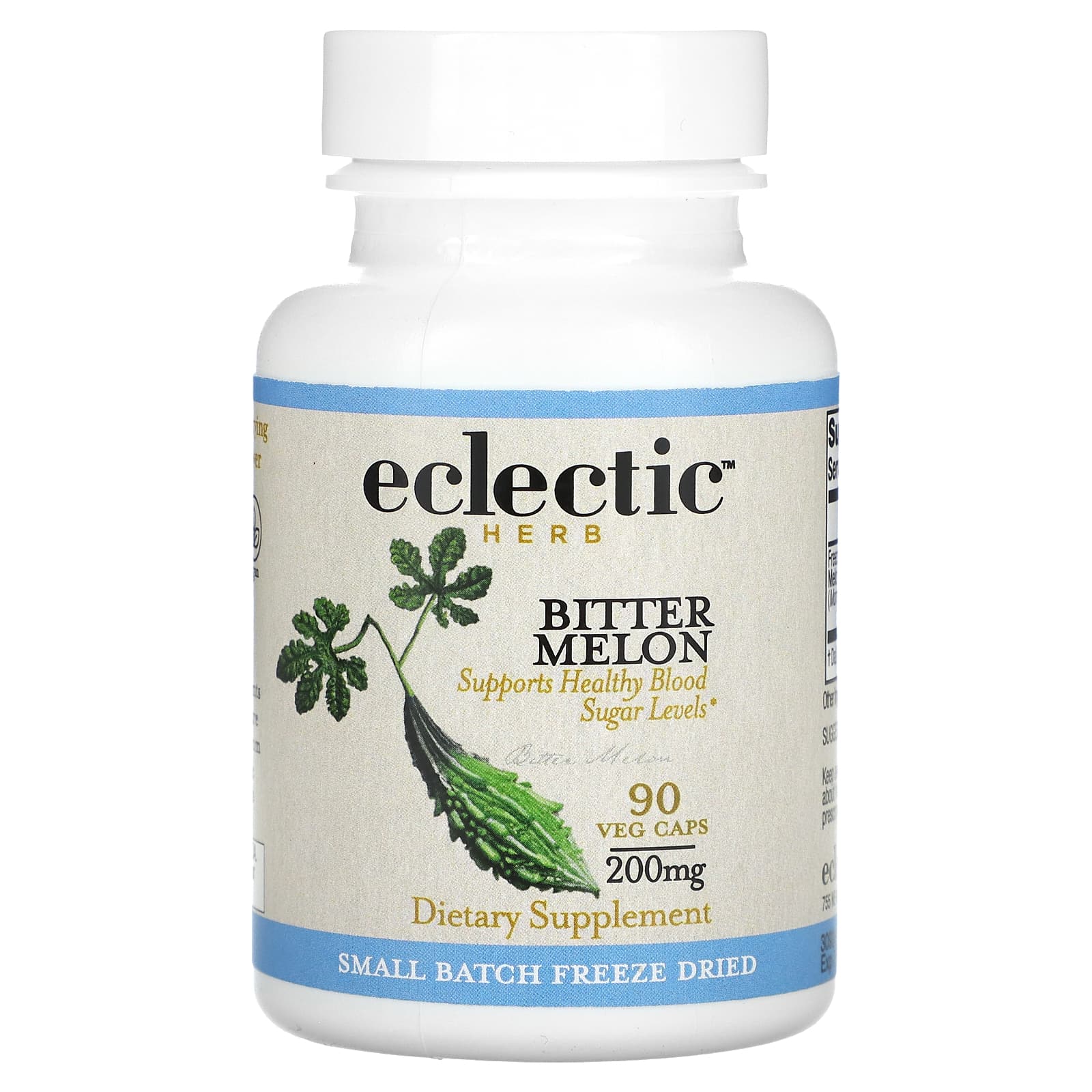 Support Healthy Blood Sugar Levels with Eco-Friendly Bitter Melon Capsules - Image 1