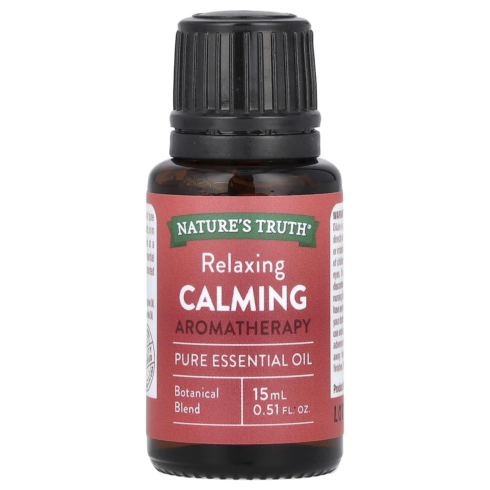Nature's Truth, Pure Essential Oil, Relaxing Calming, 0.51 fl oz (15 ml) - Image 1