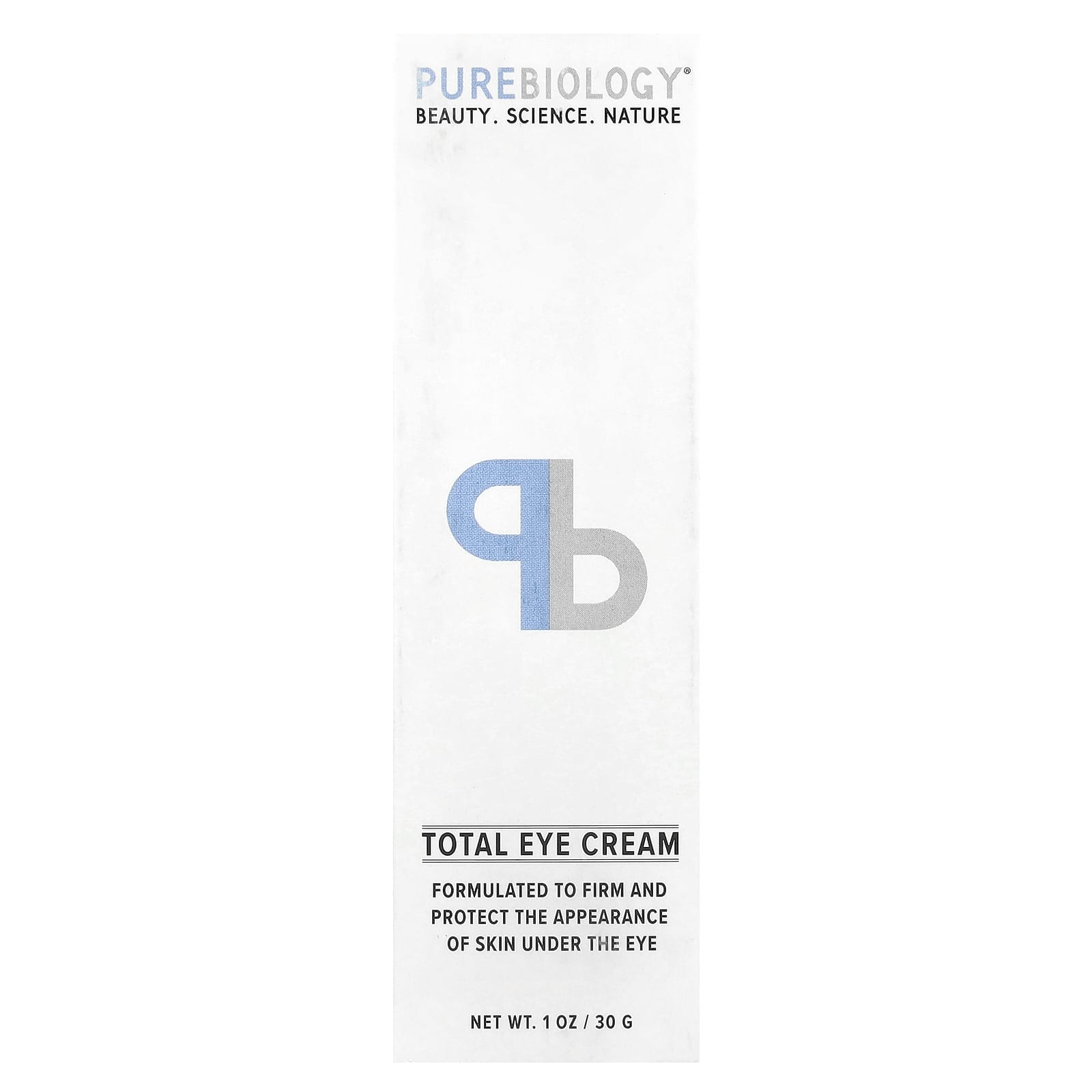Pure Biology, Total Eye Cream, 1 oz (30 g) - Image 2