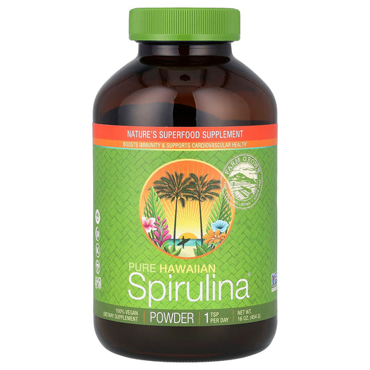Nutrex Hawaii, Pure Hawaiian Spirulina, Powder, 16 oz (454 g) - Image 1