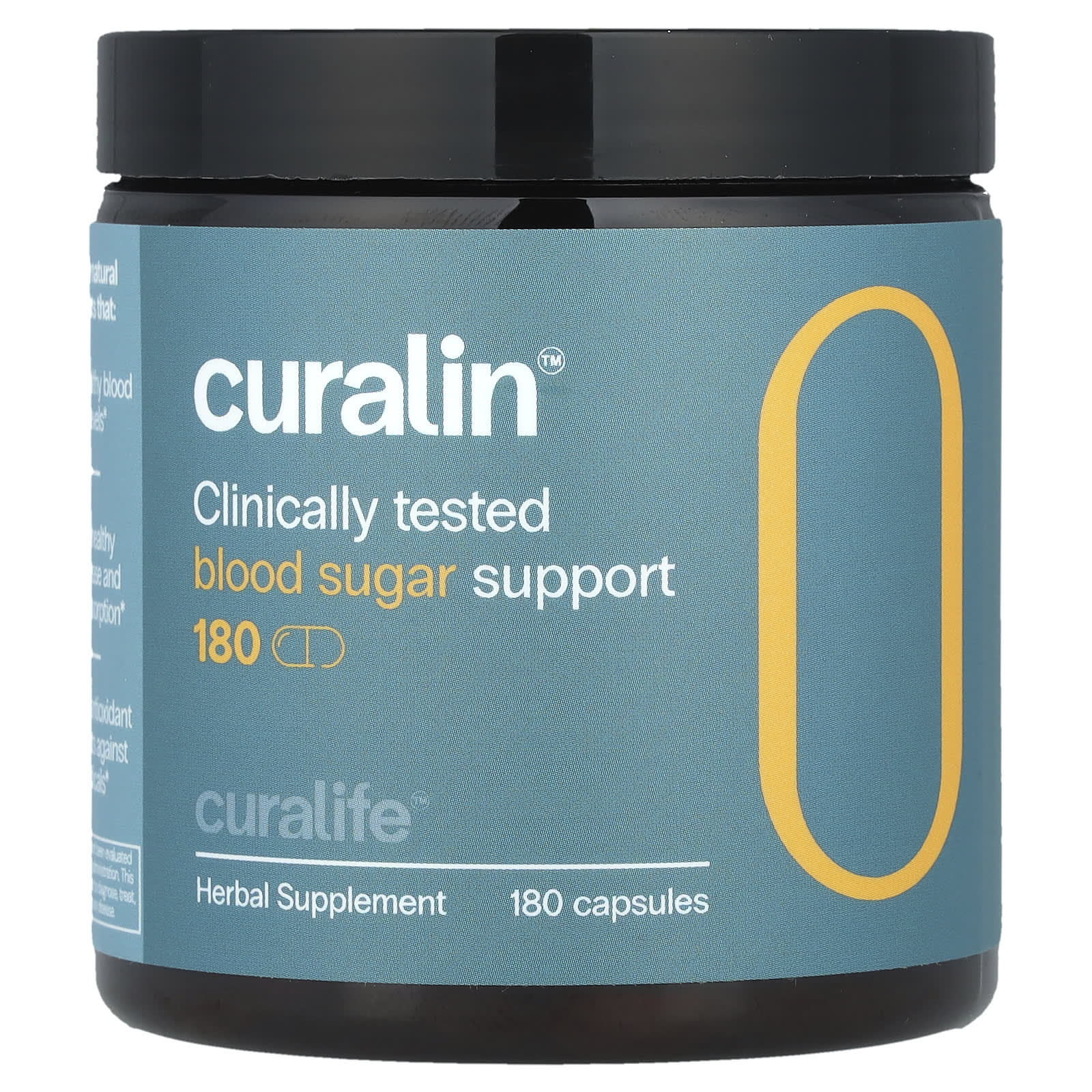 CuraLife Curalin Blood Sugar Support Supplement for Healthy Insulin Levels - Image 1