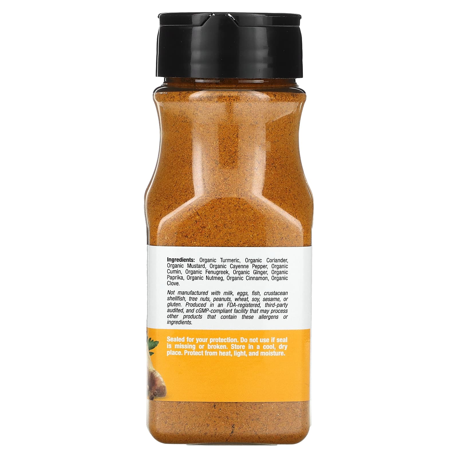 California Gold Nutrition Organic Curry Powder - Natural Flavor Enhancer - Image 2
