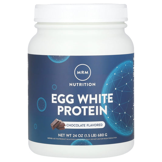 MRM Nutrition, Egg White Protein, Chocolate, 1.5 lbs (680 g) - Image 1