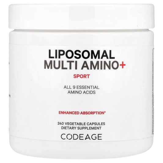 CodeAge Liposomal Multi Amino+ Powder Supplement - BCAA & EAA - Image 1