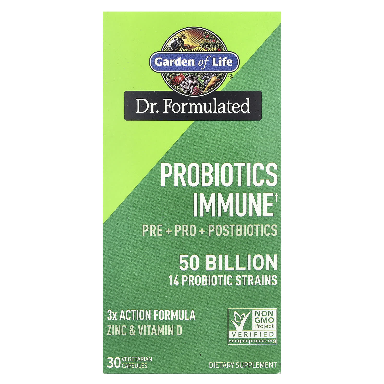 Boost Immune System with Garden of Life Probiotics Supplement - 30 Capsules - Image 1