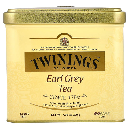 Twinings, Earl Grey Loose Tea, Light, 7.05 oz (200 g) - Image 1