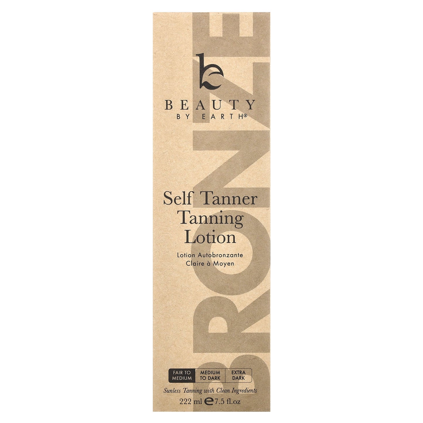 Get a Natural Glow with Beauty By Earth Self Tanner, Cruelty-Free & Vegan - Image 2