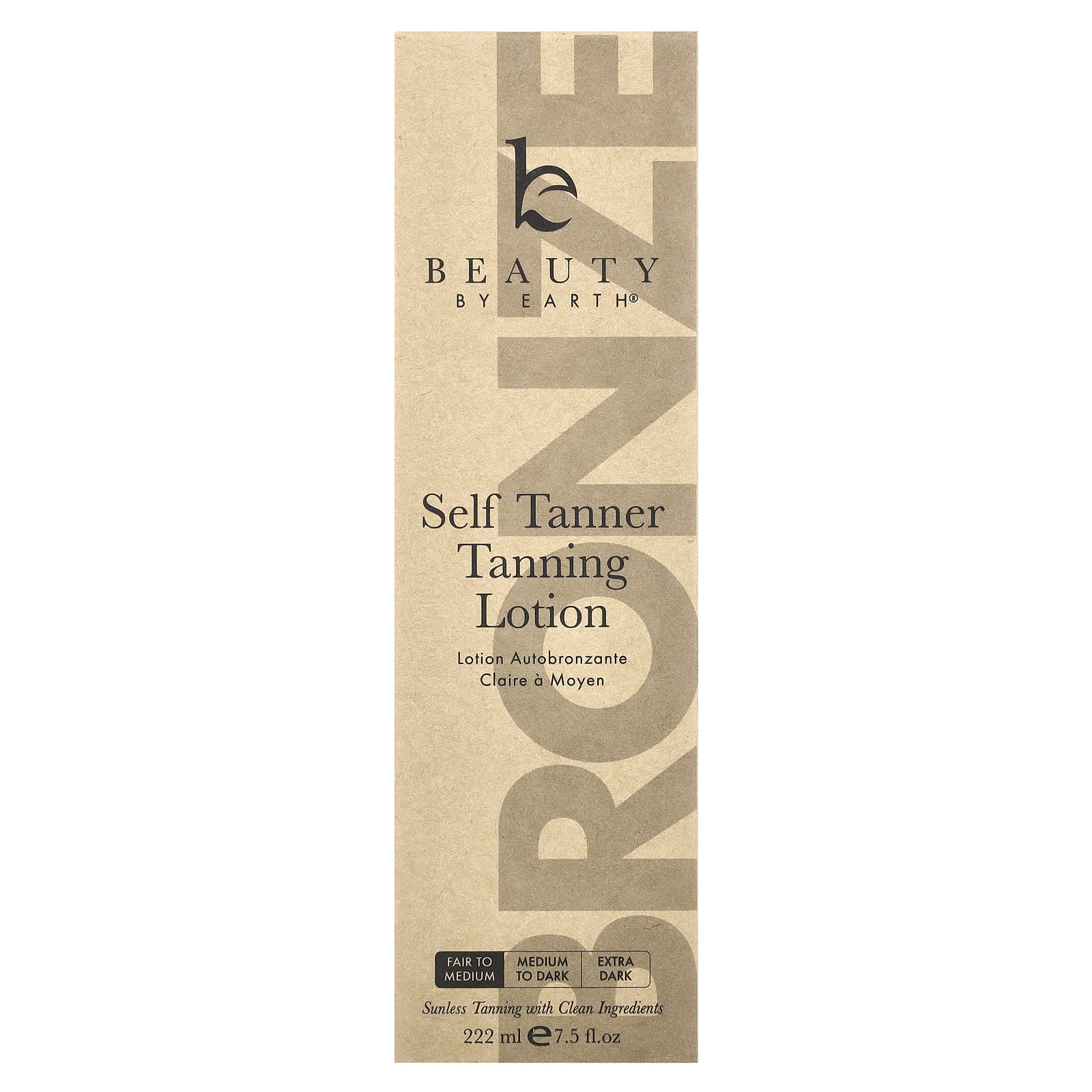 Get a Natural Glow with Beauty By Earth Self Tanner, Cruelty-Free & Vegan - Image 2