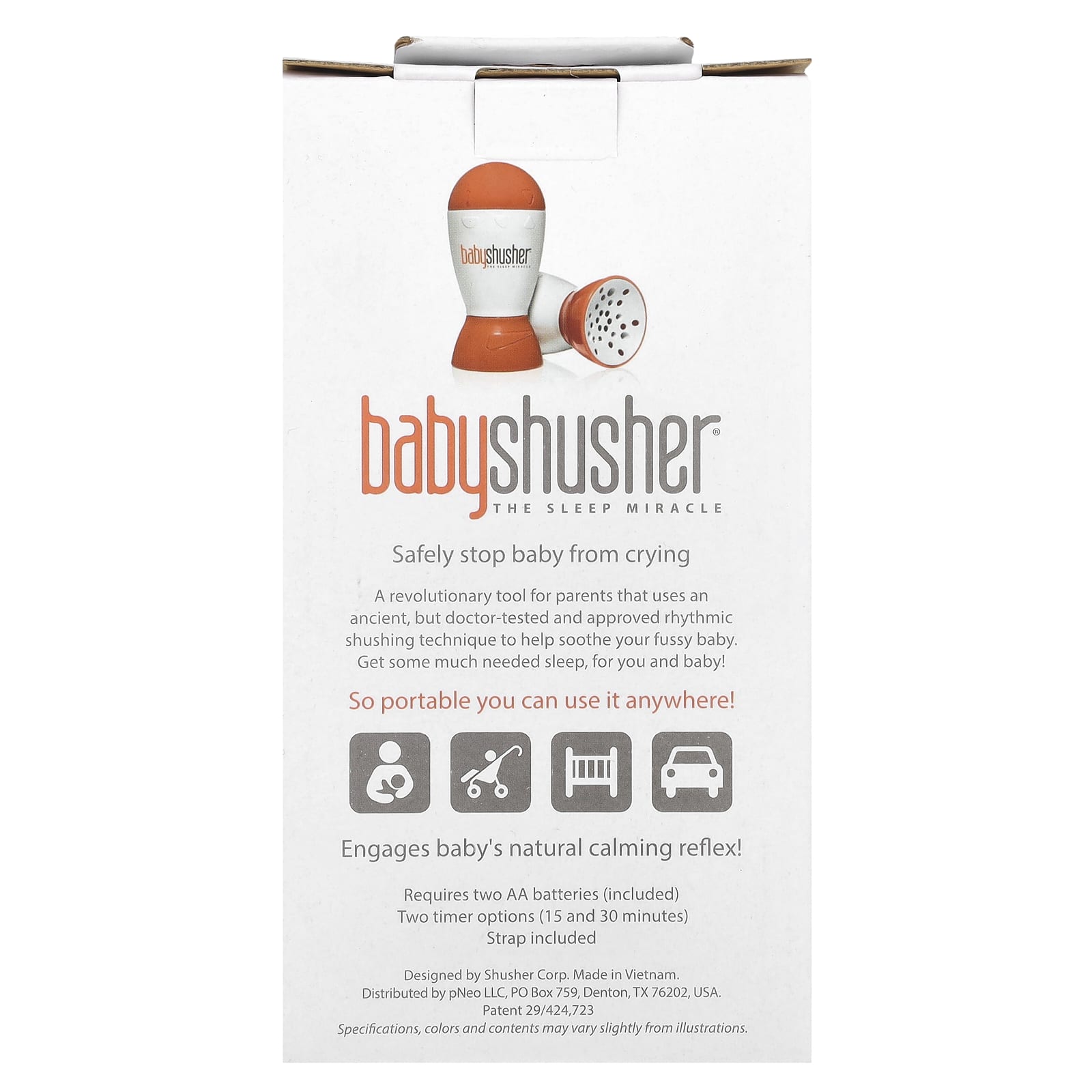 Baby Shusher Sleep Miracle - Soothe Fussy Babies in Minutes - Image 2