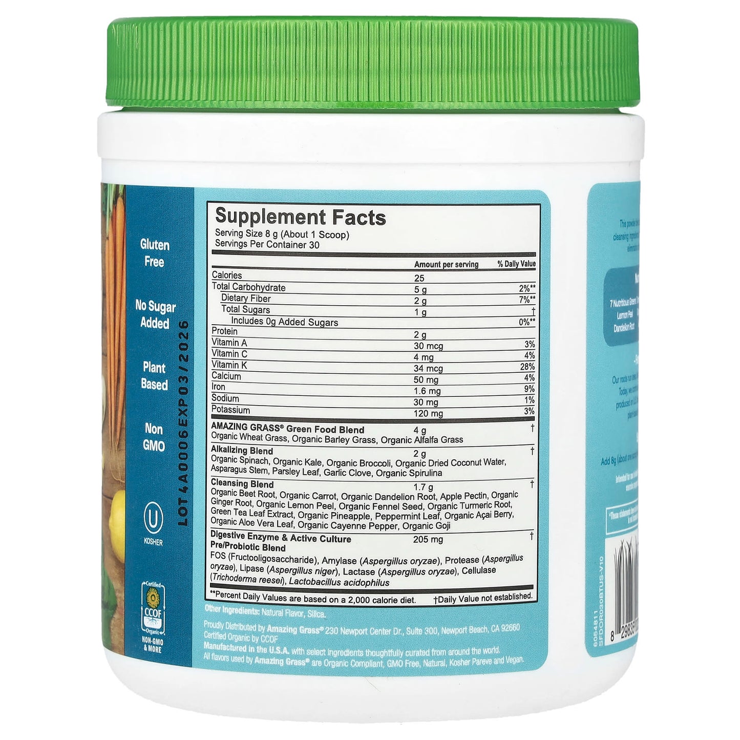 Amazing Grass Green Blend - Alkalize, Detox, and Support Immunity - Image 2
