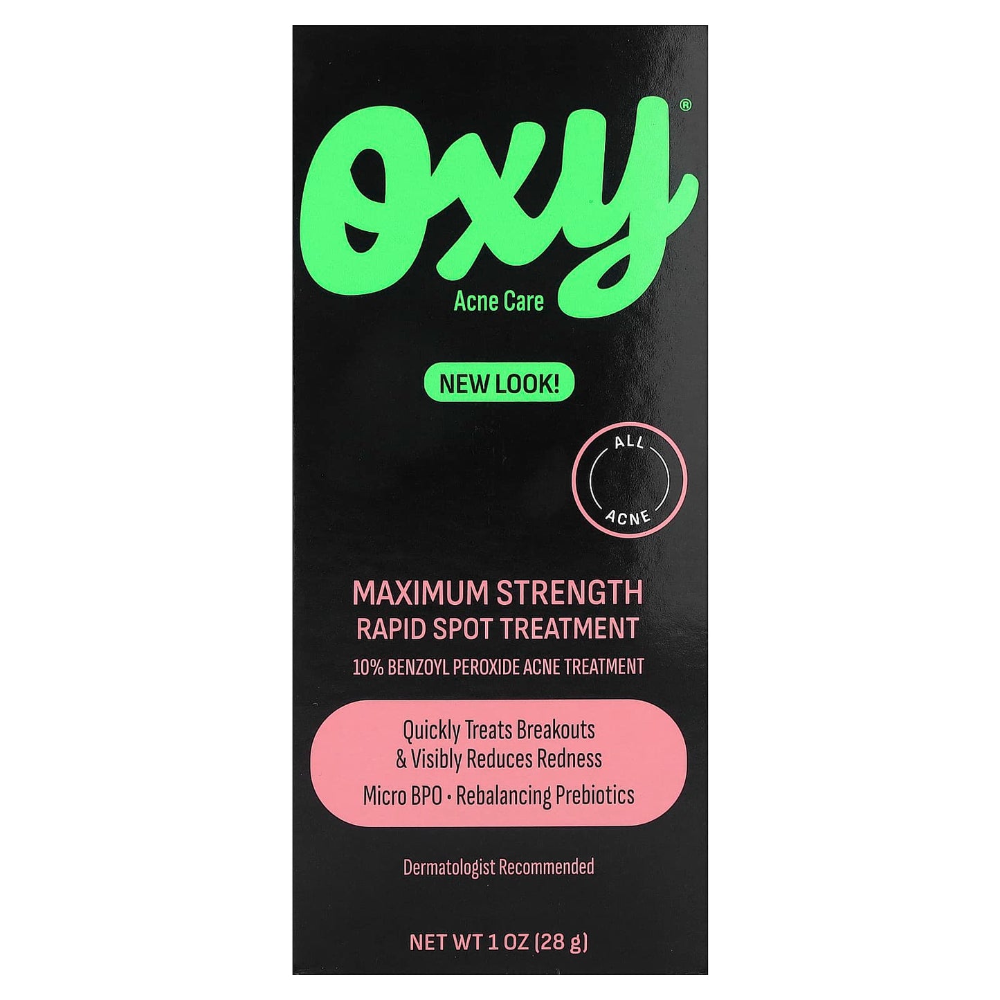 Oxy Skin Care, Advanced Care, Rapid Spot Treatment with Prebiotics, Maximum Strength, 1 oz (28 g) - Image 2