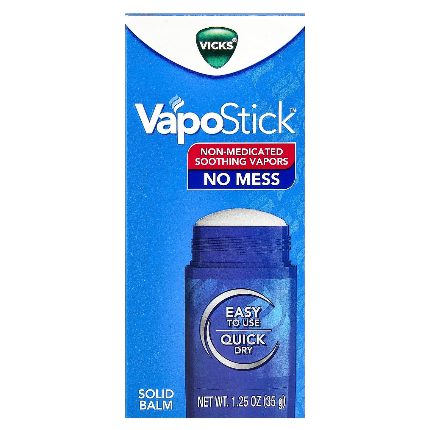 Vicks, VapoStick™, Solid Balm, 1.25 oz (35 g) - Image 2