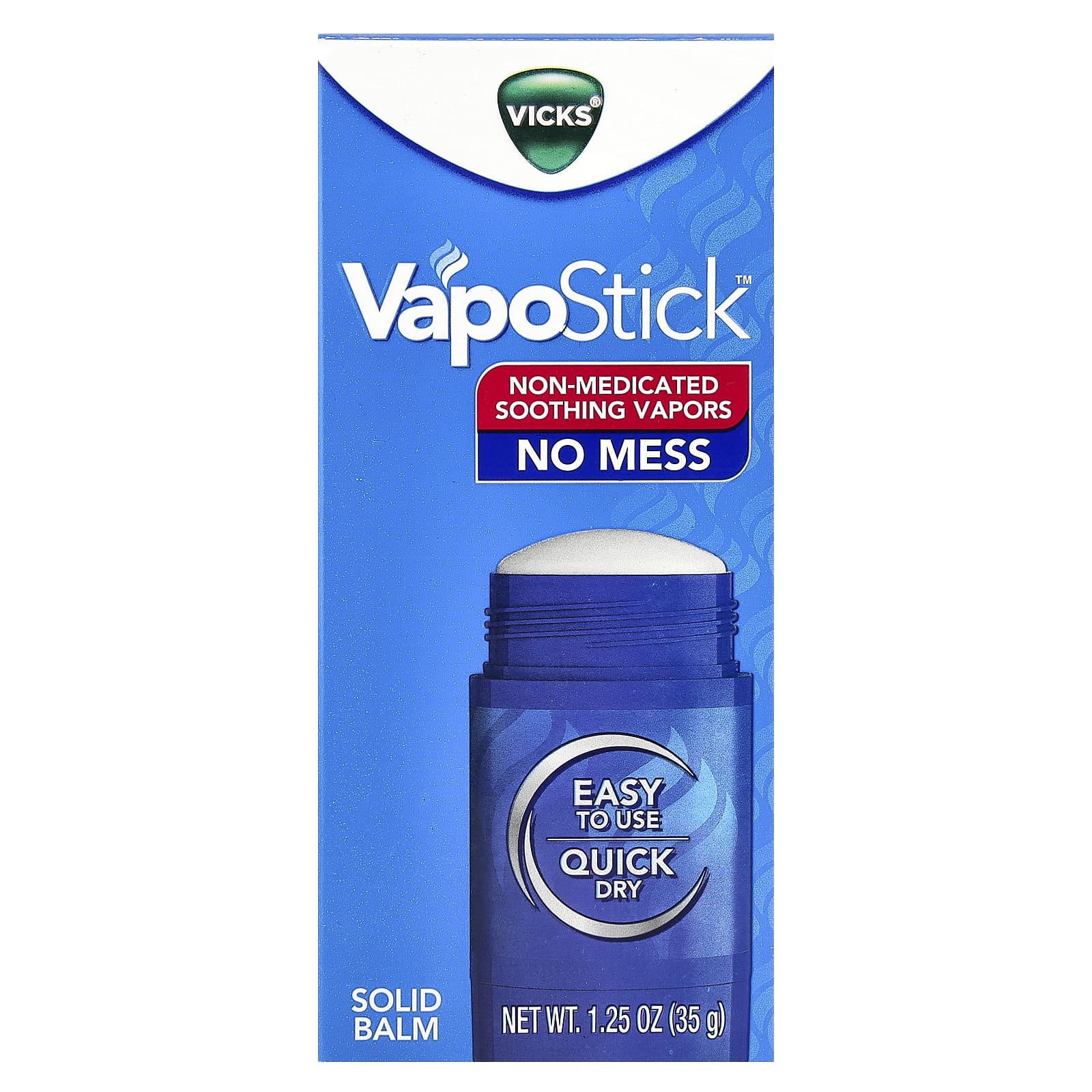 Vicks, VapoStick™, Solid Balm, 1.25 oz (35 g) - Image 2