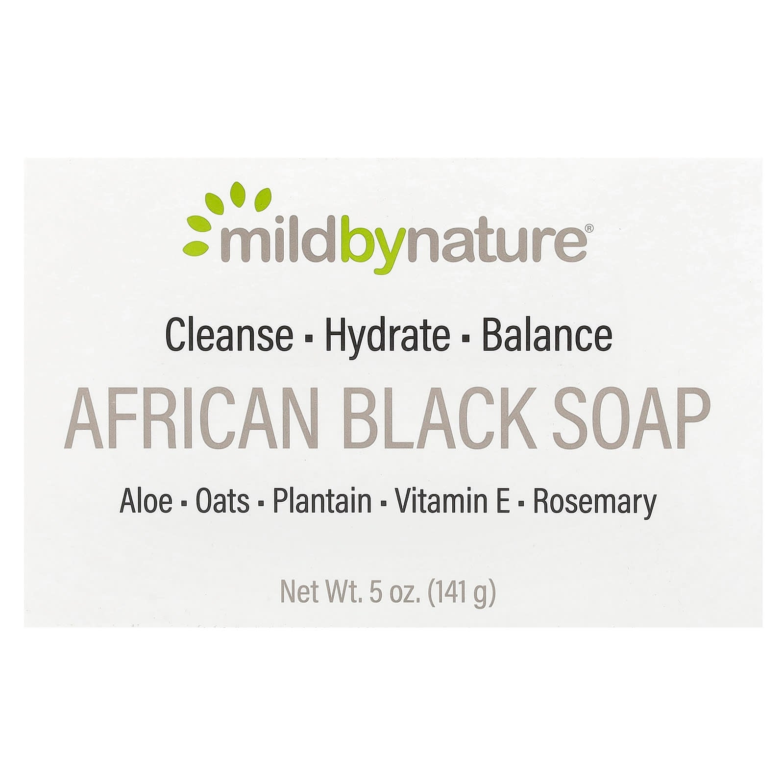 Gentle African Black Soap for Clean, Hydrated Skin - 5 oz - Image 1