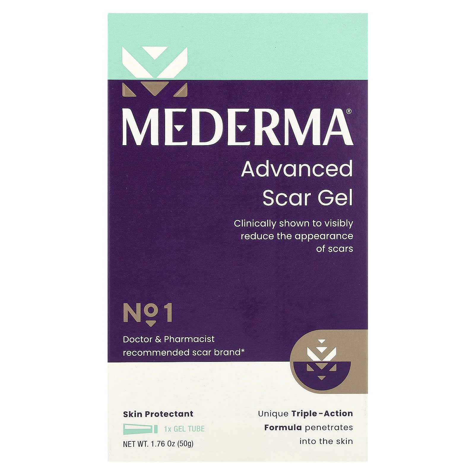 Mederma, Advanced Scar Gel, 1.76 oz (50 g) - Image 2