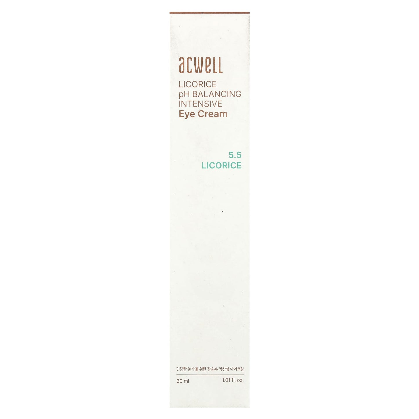Acwell Licorice Eye Cream for Dark Circles & Wrinkles, 1.01 fl oz (30ml) - Image 2