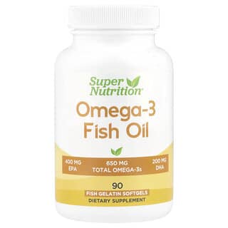 Boost Heart Health with Omega-3s - 1000mg Fish Oil