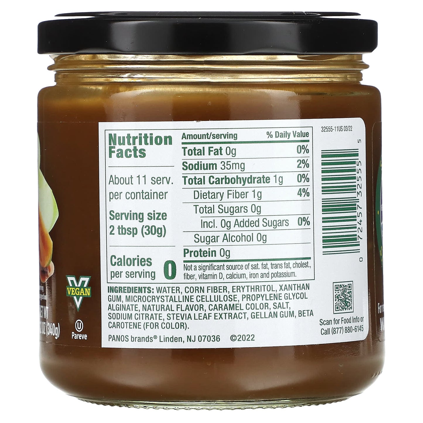 Walden Farms, Caramel Dessert Dip, 12 oz (340 g) - Image 2