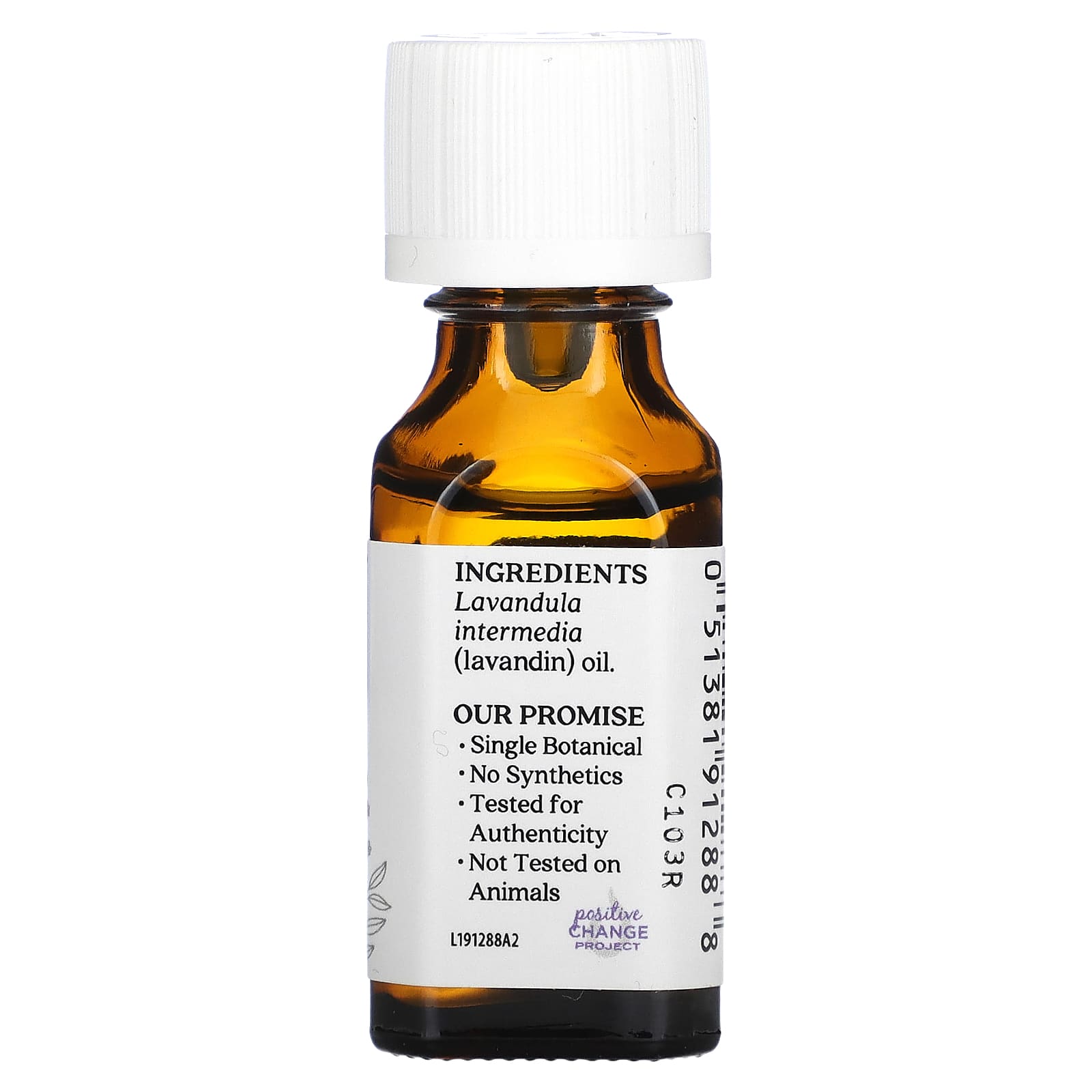 Aura Cacia Pure Lavandin Essential Oil, 0.5 fl oz (15 ml) - Image 2