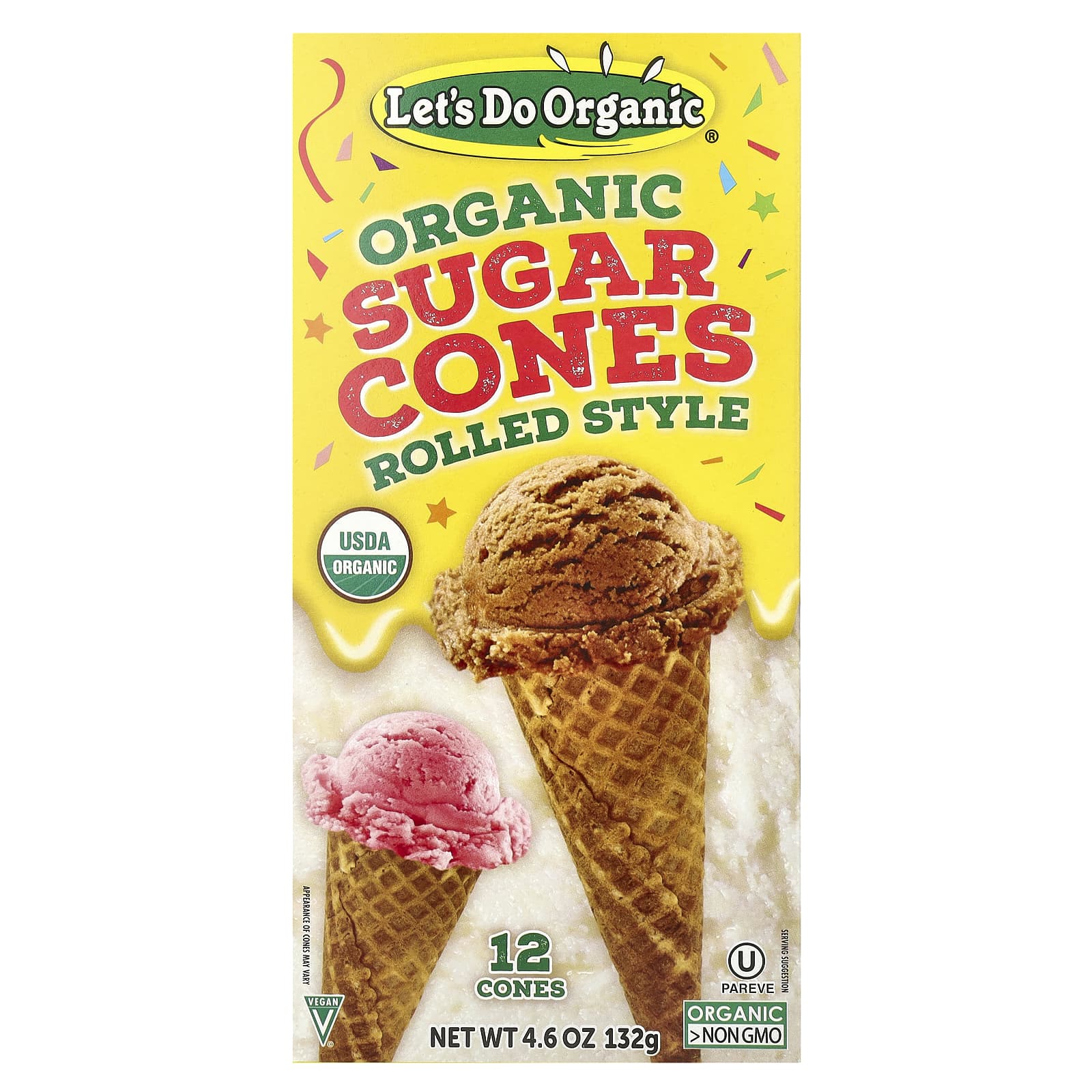 Organic Sugar Cones for Convenient Baking - Image 1