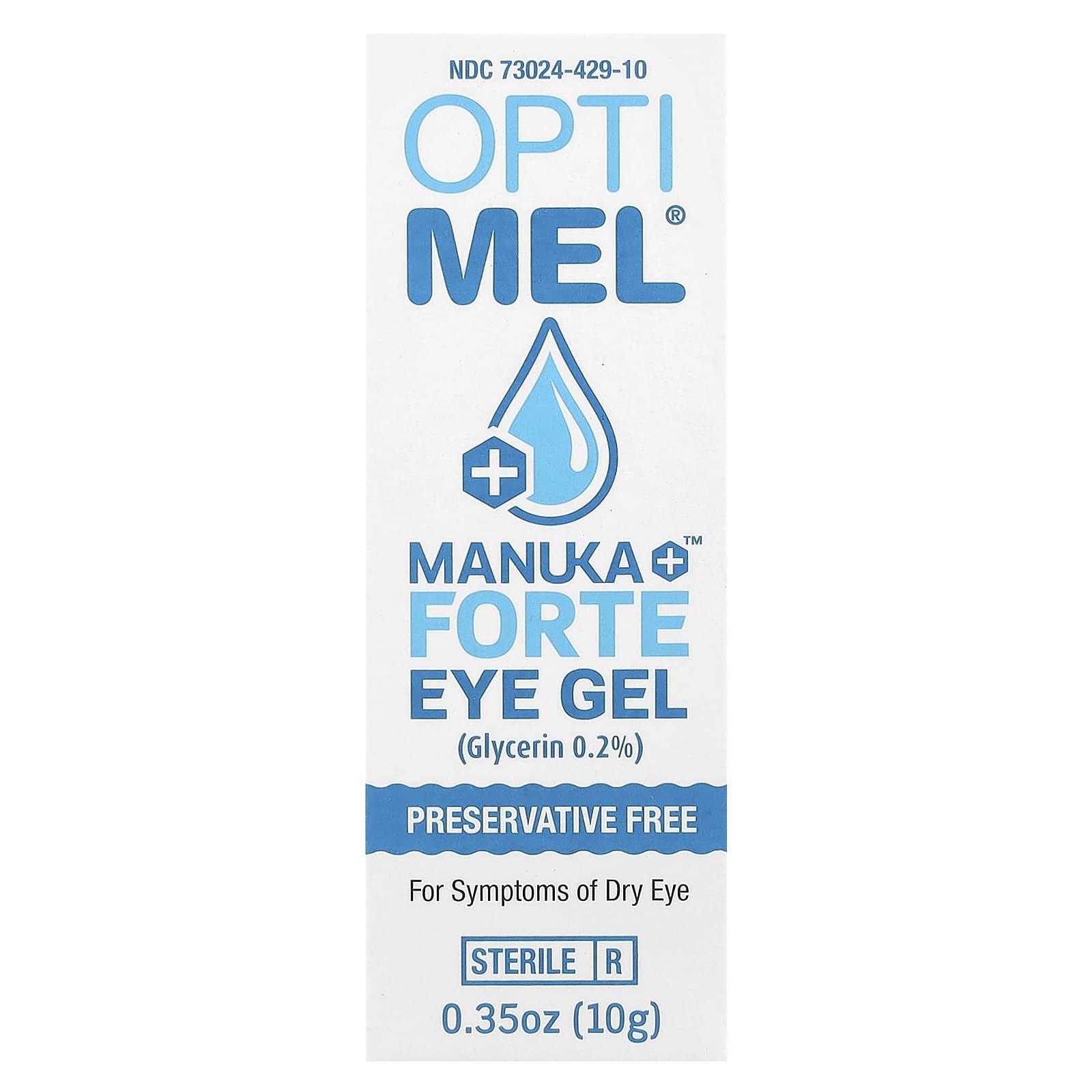 Optimel, Manuka+™ Forte Eye Gel, 0.35 oz (10 g) - Image 2