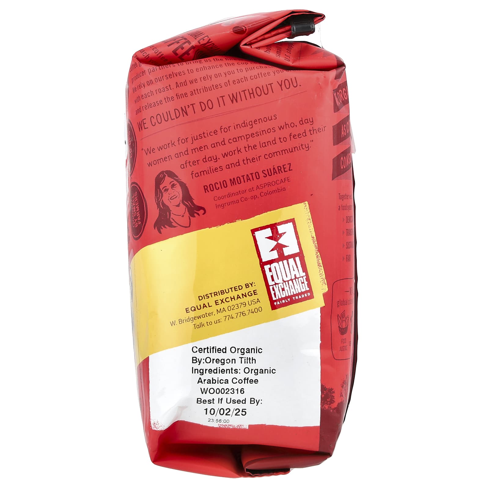 Fair Trade, USDA Organic Breakfast Coffee, 12oz - Image 2