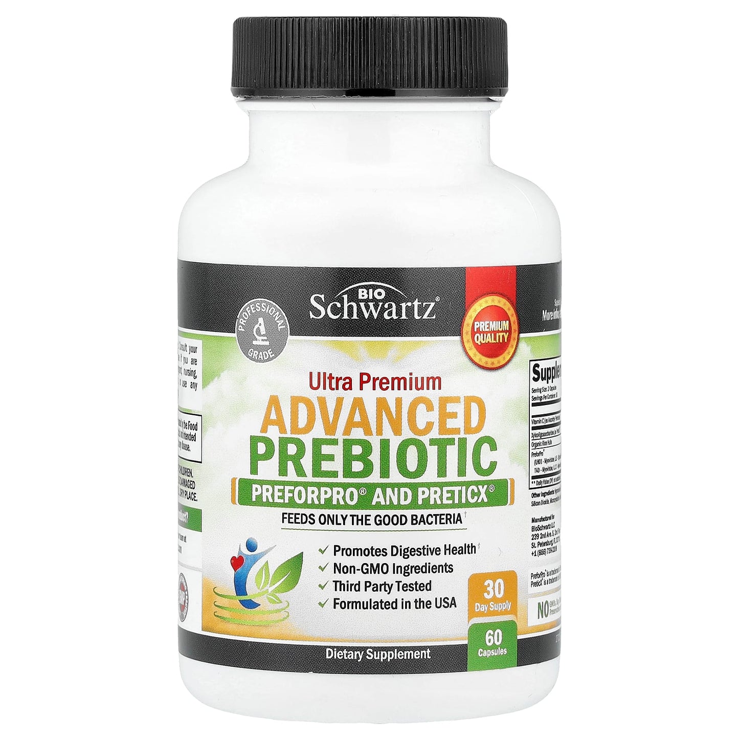 Ultra Premium Advanced Prebiotic Supplement by BioSchwartz - Image 1