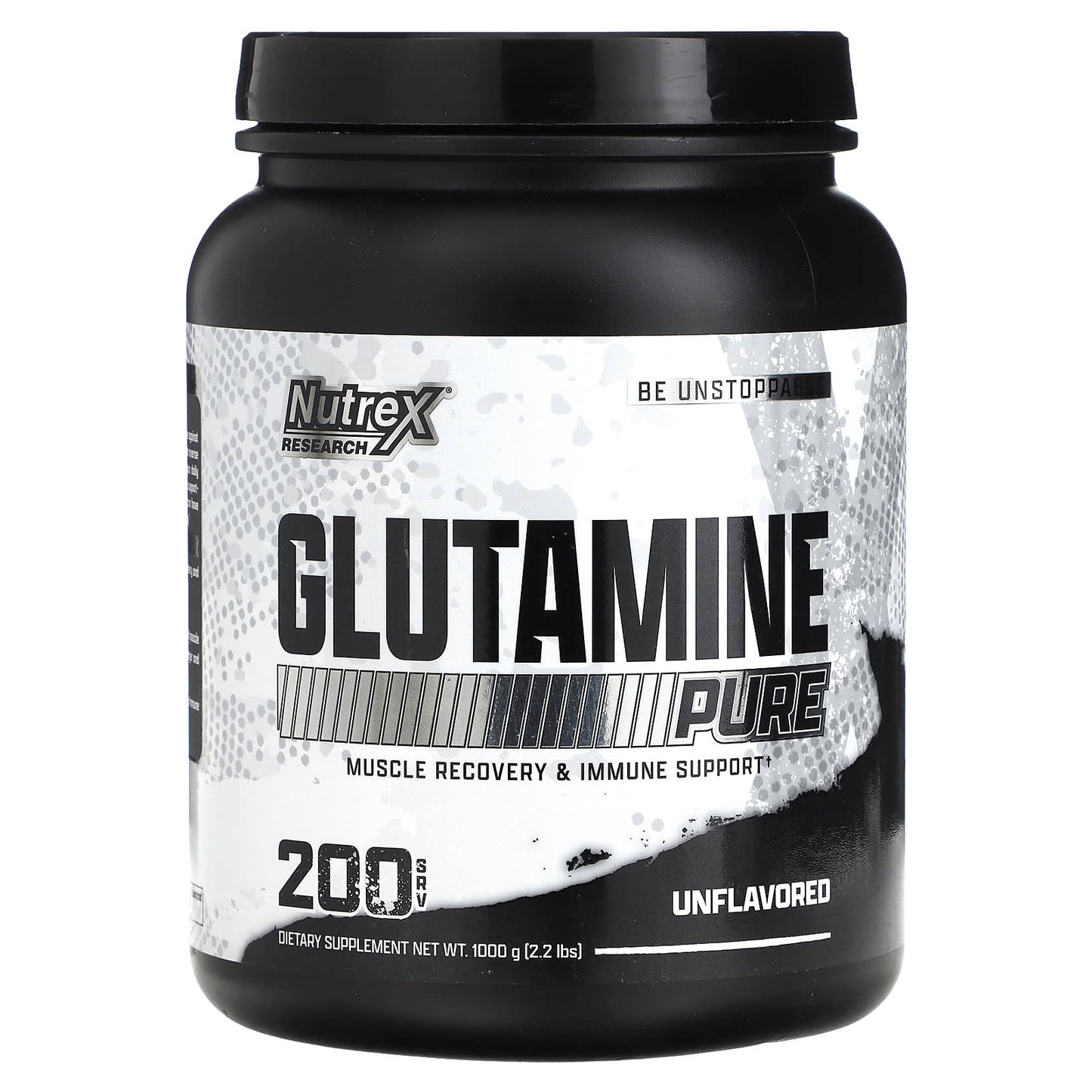 Nutrex Research, Glutamine Pure, Unflavored, 2.2 lbs (1,000 g) - Image 1