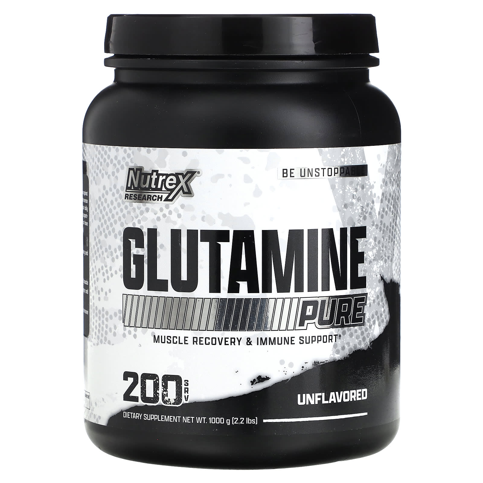 Nutrex Research, Glutamine Pure, Unflavored, 2.2 lbs (1,000 g) - Image 1