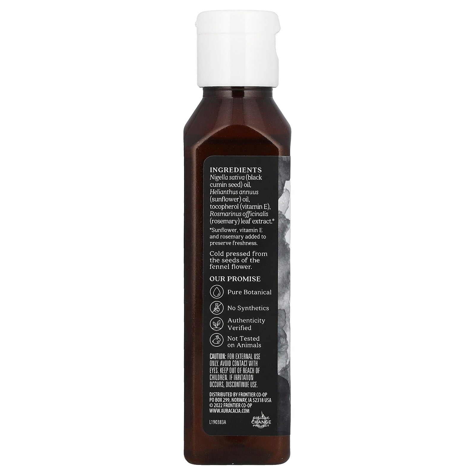 Black Seed Skin Care Oil - Pure Botanical, Non-GMO, 4 fl oz - Image 2