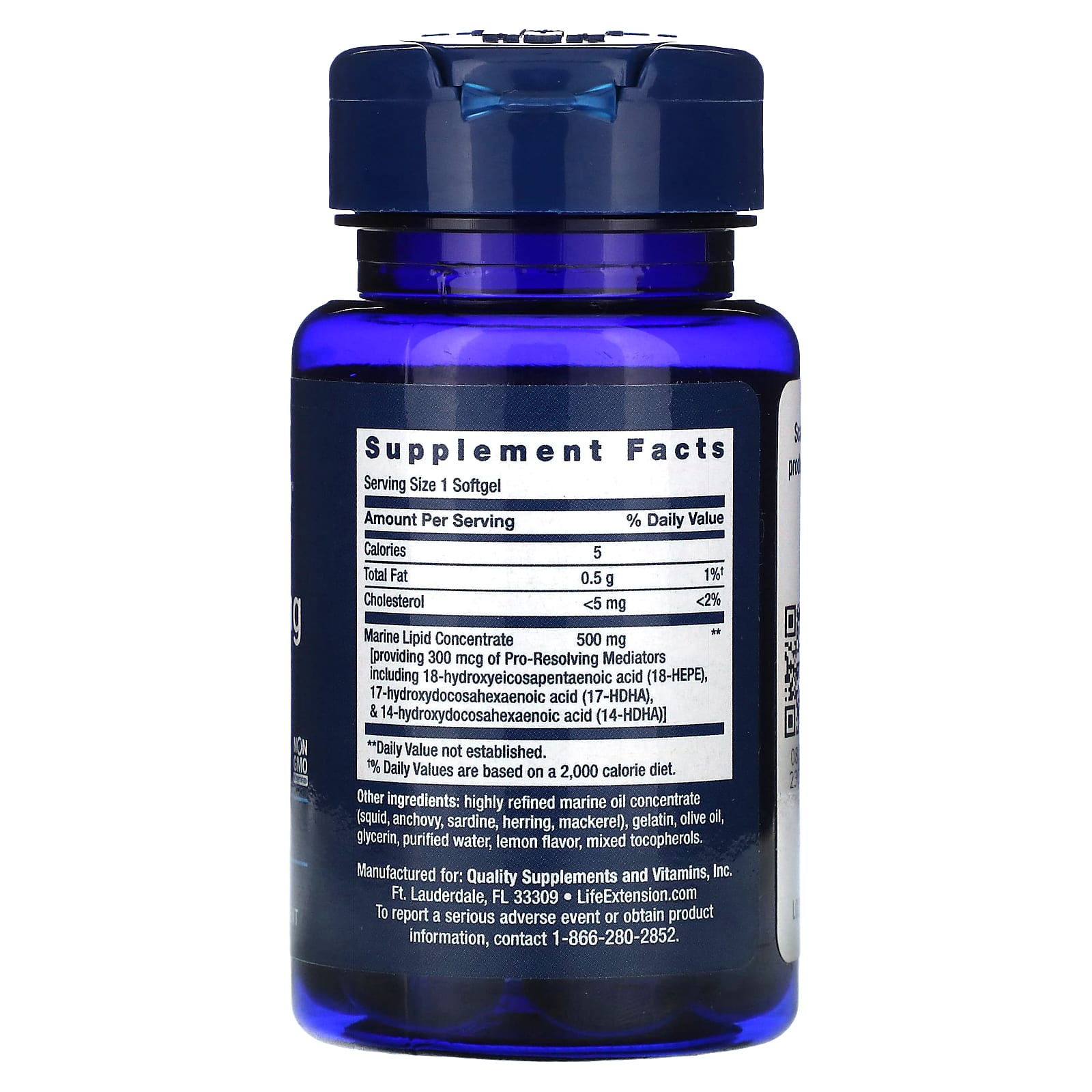Life Extension, Pro-Resolving Mediators, 30 Softgels
