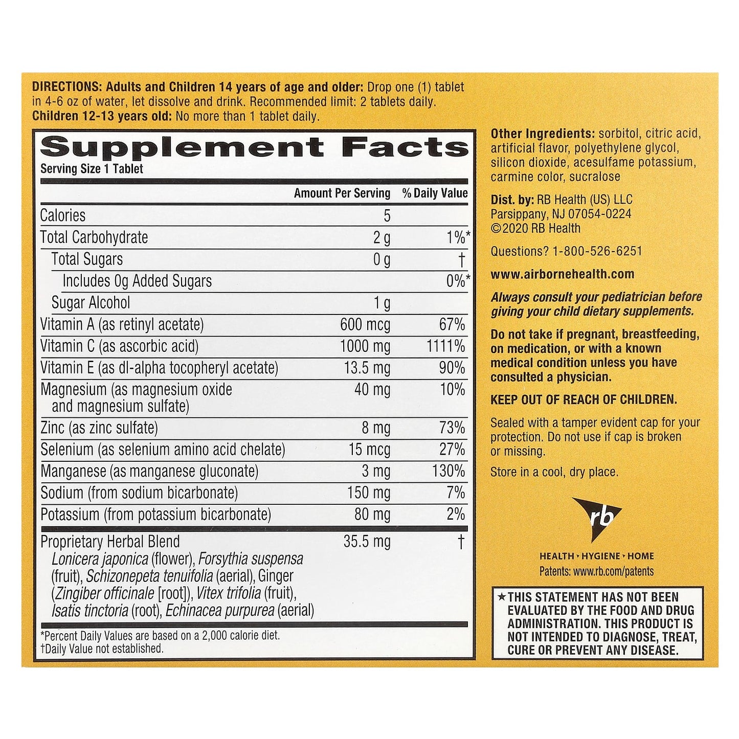 Boost Your Immune System with Airborne Very Berry Immune Support - Image 2