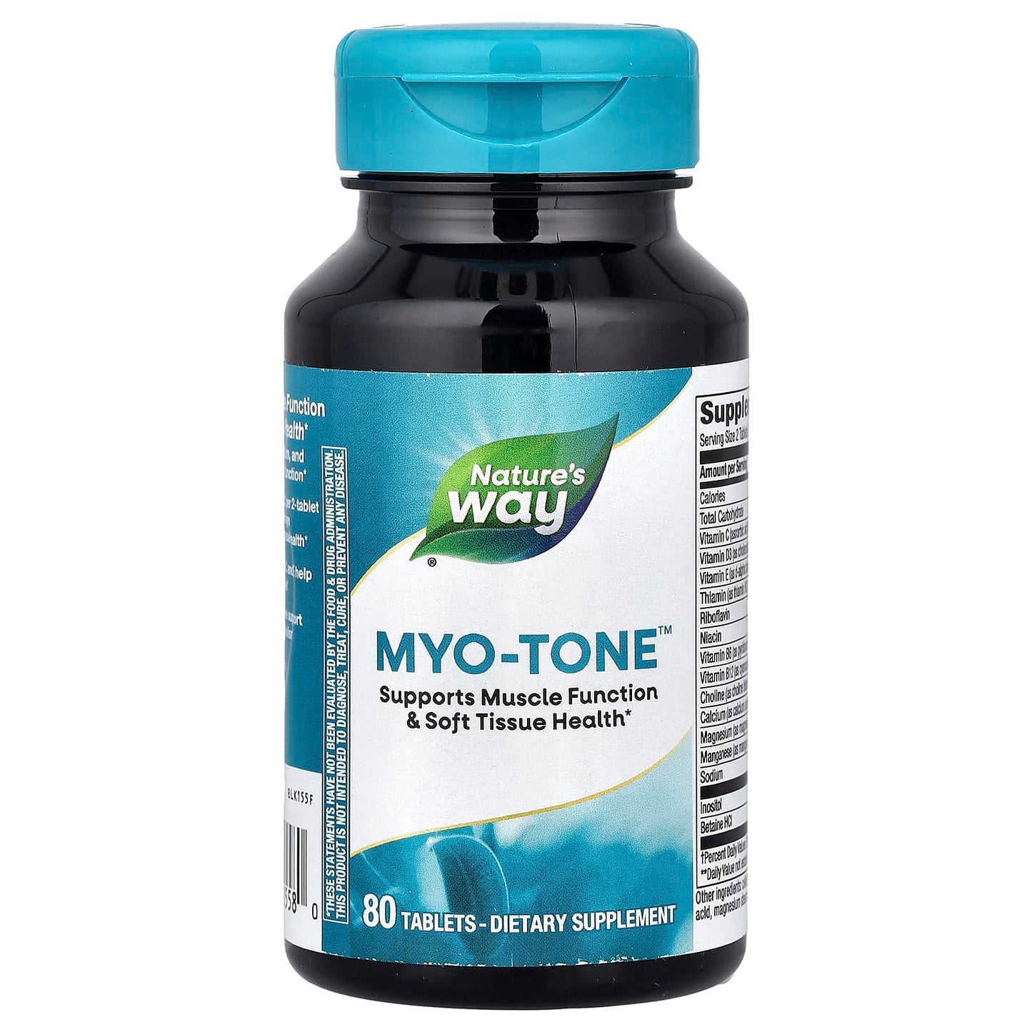 Nature's Way, Myo-Tone™, 80 Tablets - Image 1