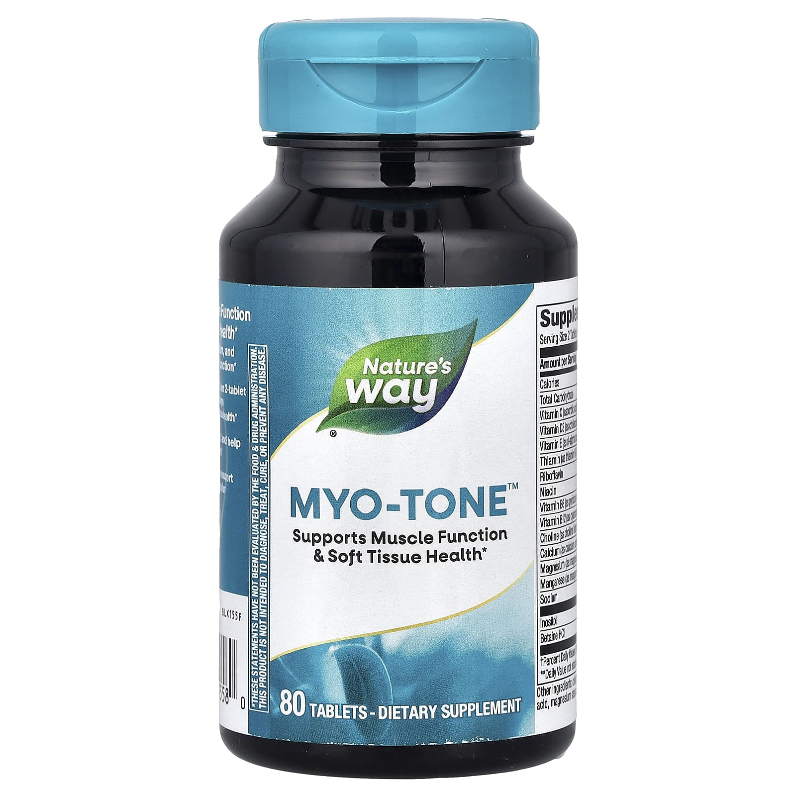 Nature's Way, Myo-Tone™, 80 Tablets - Image 1