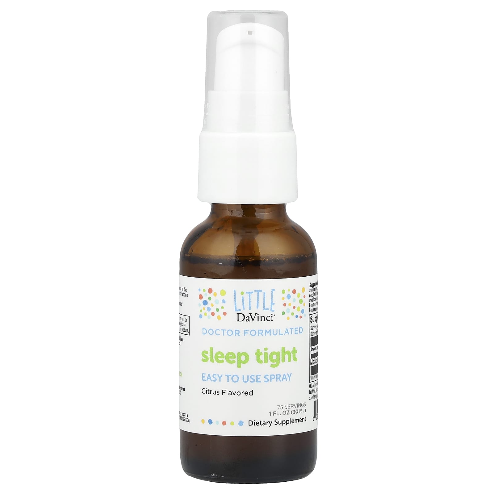 Little DaVinci, Sleep Tight, Citrus, 1 fl oz (30 ml) - Image 1