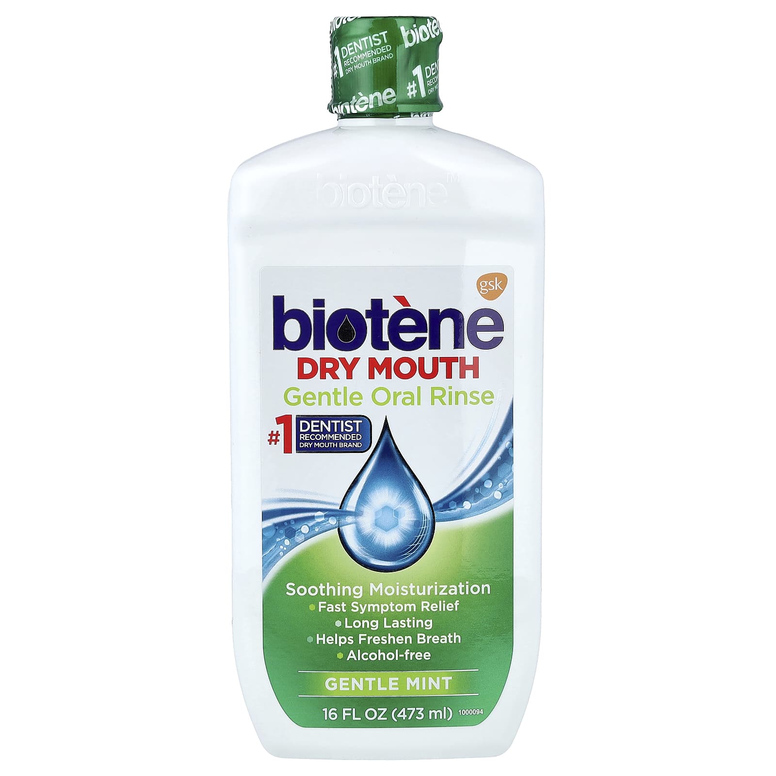 Biotene Dry Mouth Rinse - Gentle, Alcohol-Free Oral Care - Image 1