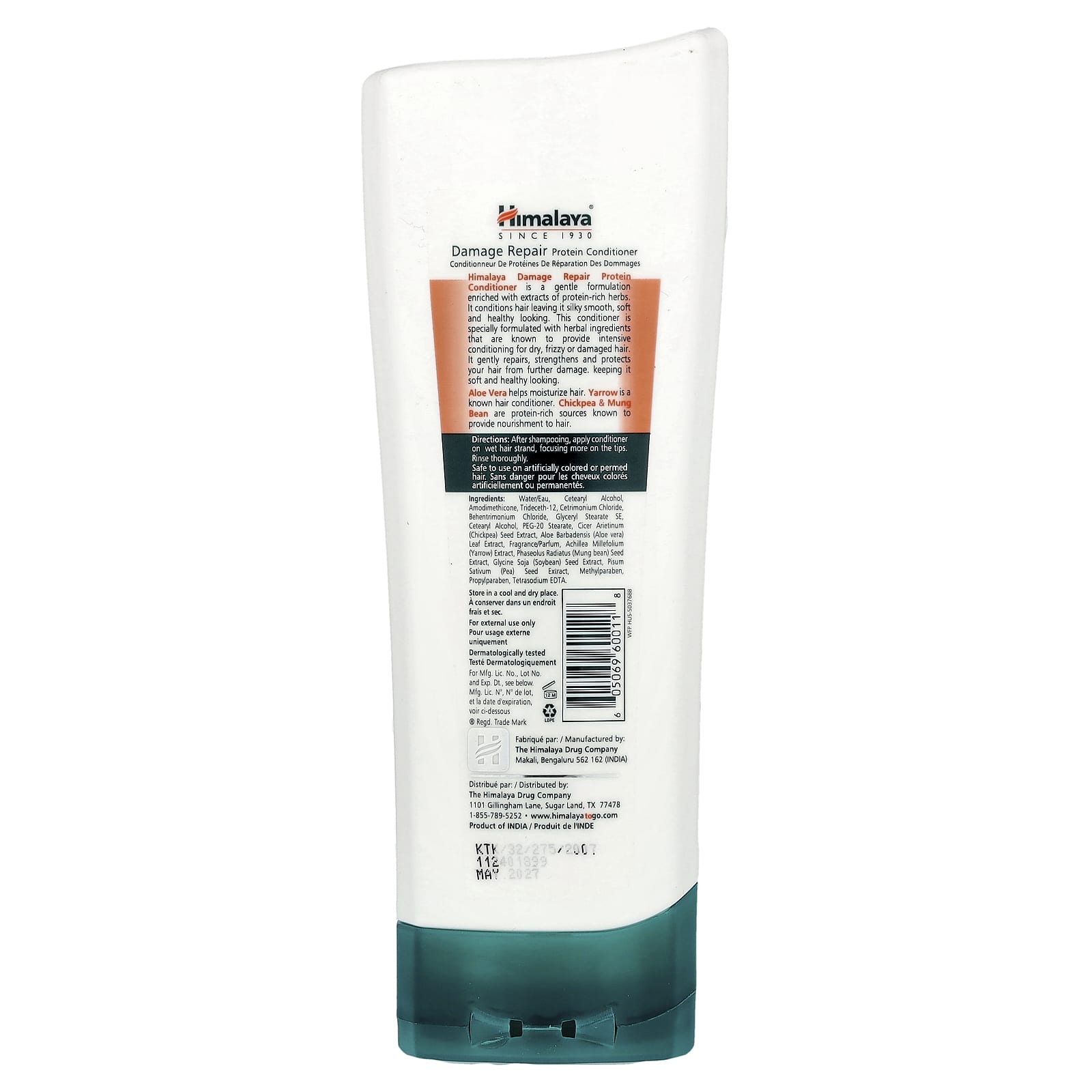 Himalaya Damage Repair Protein Conditioner for All Hair Types, 6.76 fl oz - Image 2