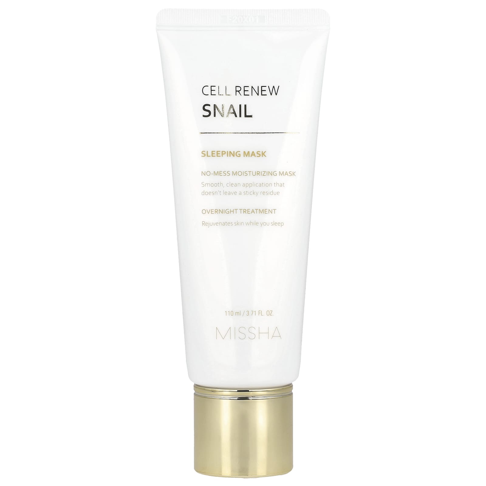 Missha, Cell Renew Snail, Sleeping Beauty Mask, 3.71 fl oz (110 ml) - Image 1