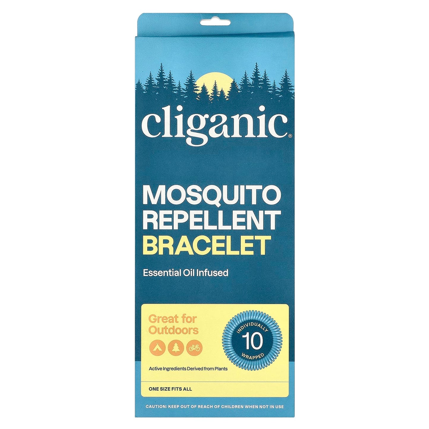 Protect Yourself from Mosquitoes with Cliganic's Natural Repellent Bracelet - Image 1