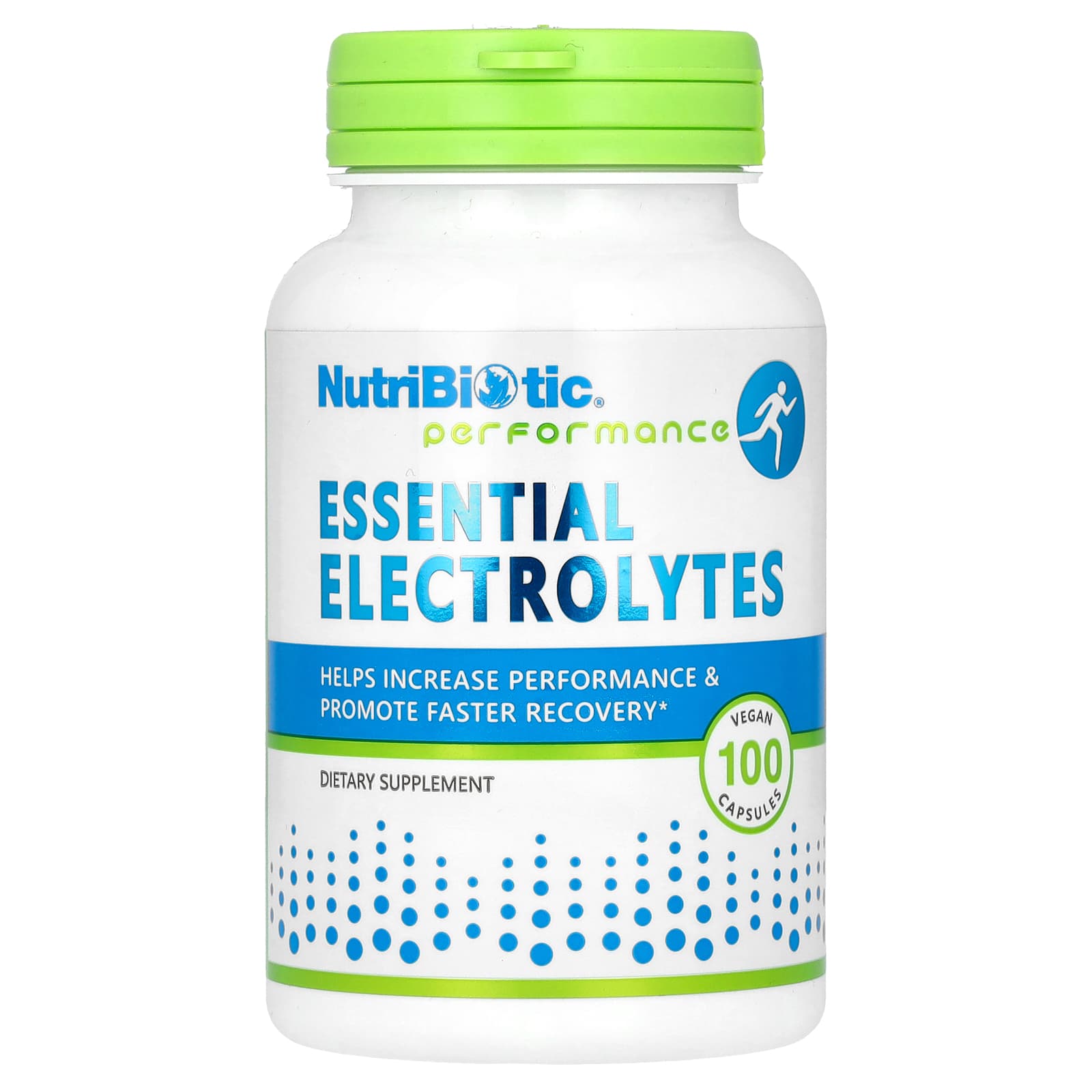 NutriBiotic, Performance, Essential Electrolytes, 100 Vegan Capsules - Image 1