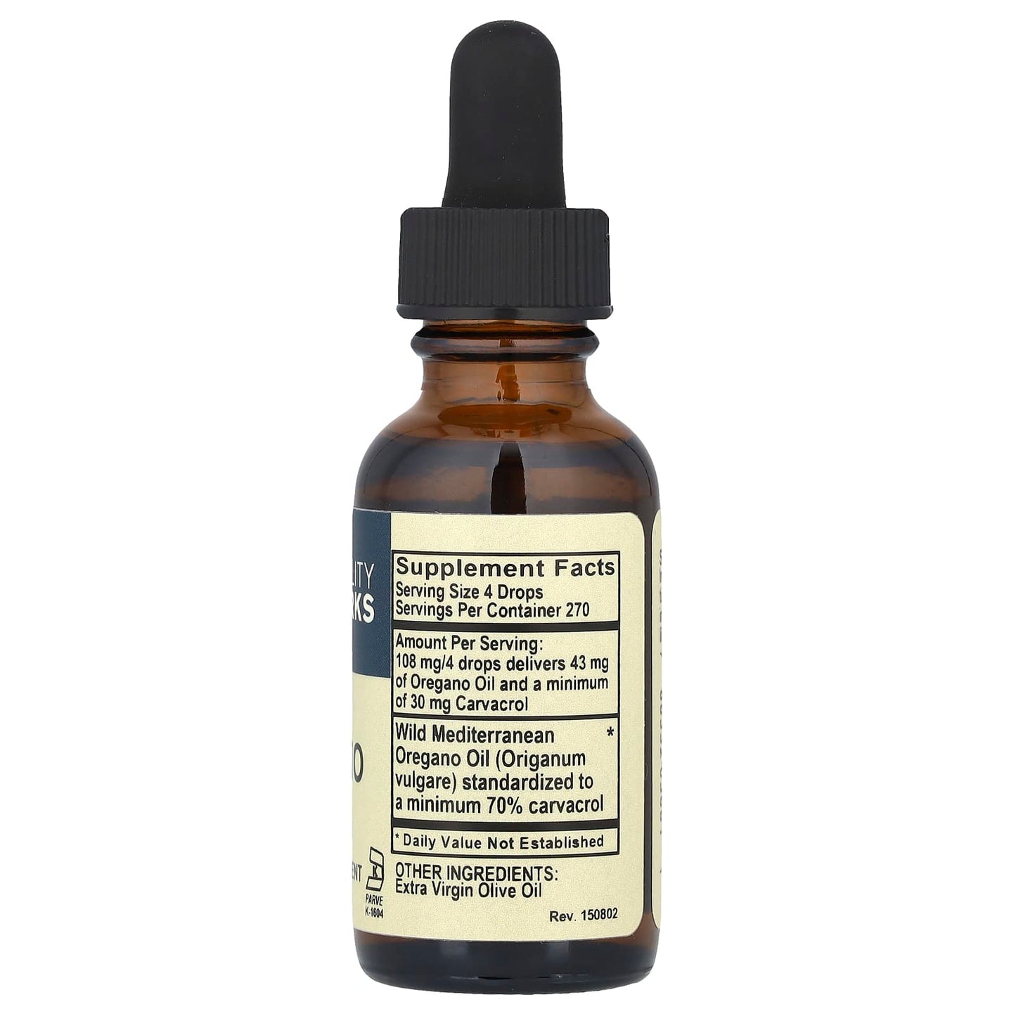 Vitality Works, Oregano Oil, 1 fl oz (30 ml) - Image 2