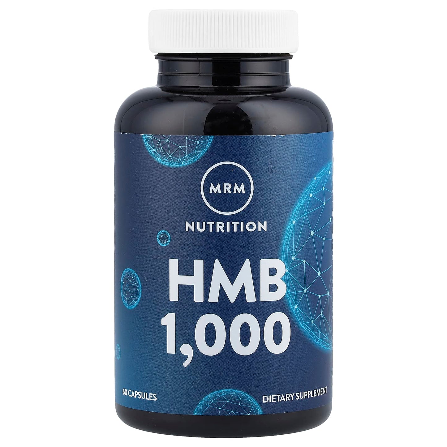 MRM Nutrition, HMB 1000, 1,000 mg, 60 Capsules - Image 1