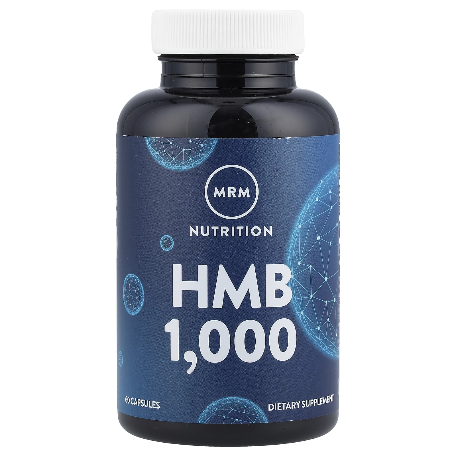 MRM Nutrition, HMB 1000, 1,000 mg, 60 Capsules - Image 1