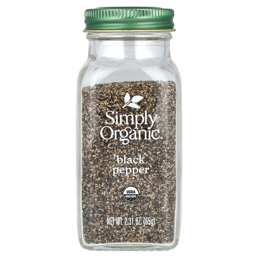 Simply Organic, Black Pepper, 2.31 oz (65 g) - Image 1