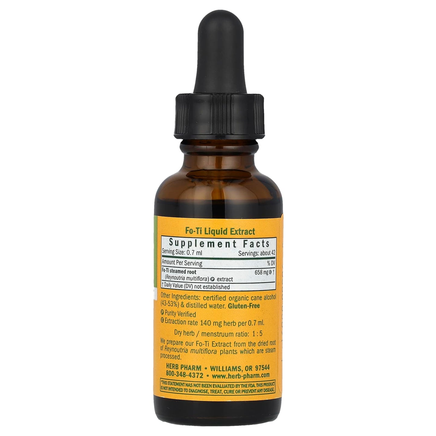 Herb Pharm Fo-Ti Supplement for System Restoration, 1 fl oz (30 ml) - Image 2