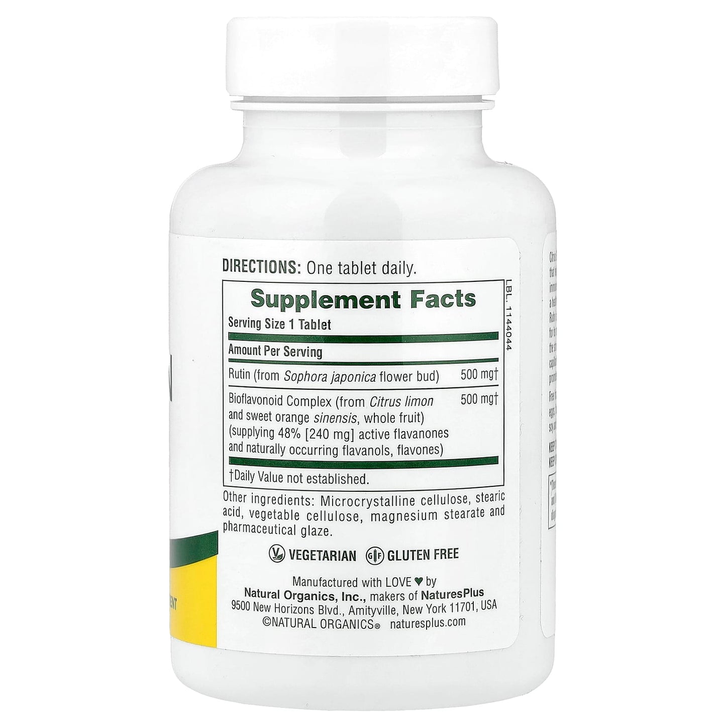 NaturesPlus, Biorutin, 90 Tablets - Image 2