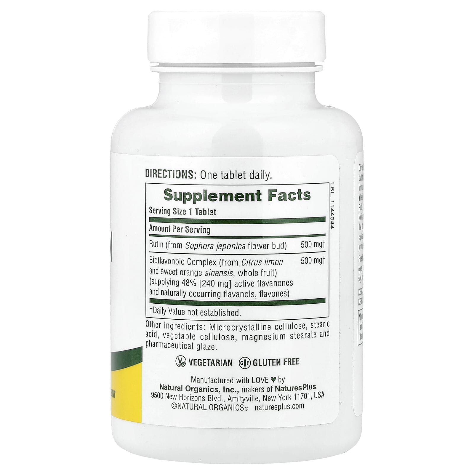 NaturesPlus, Biorutin, 90 Tablets - Image 2