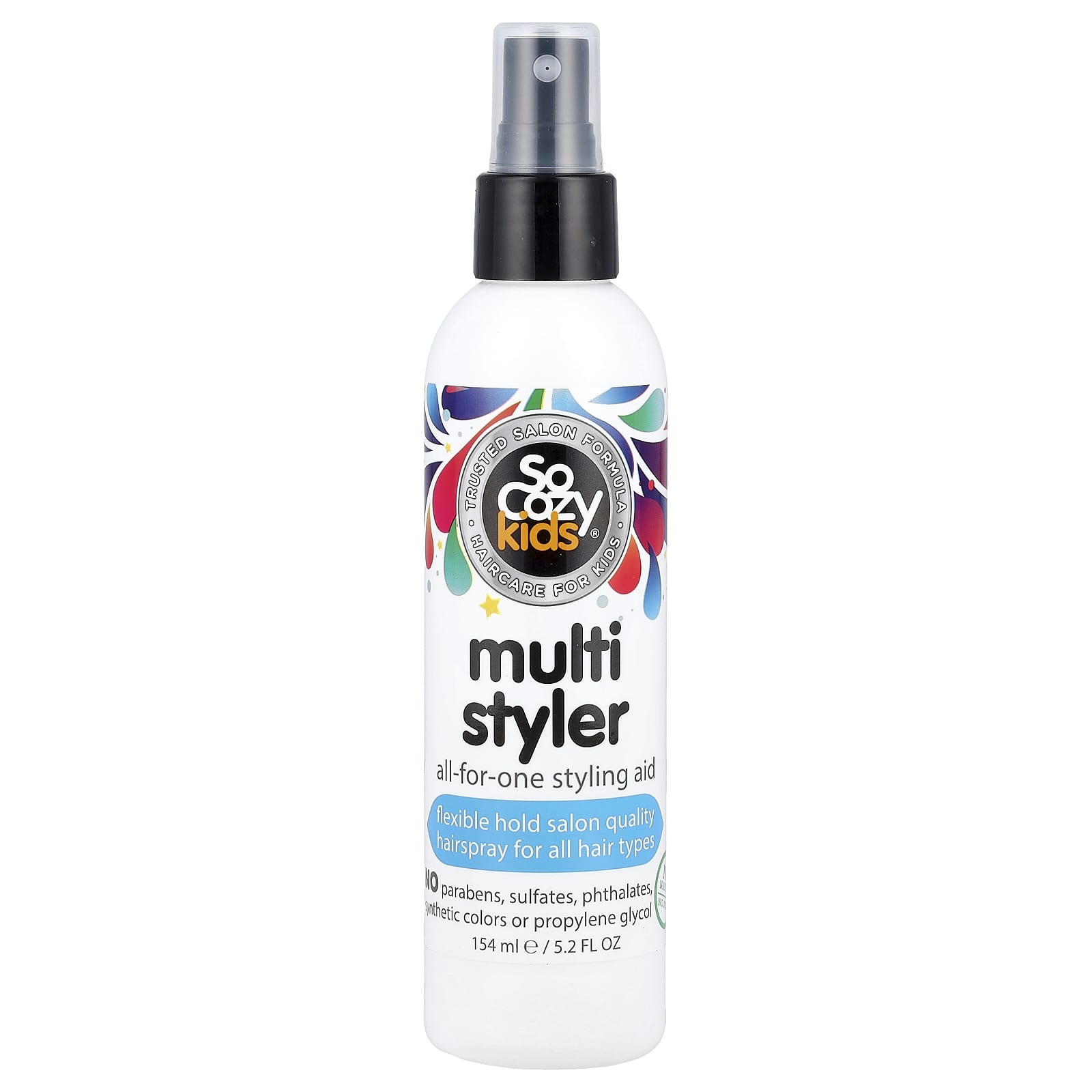 SoCozy, Kids, Multi Styler, All-For-One Styling Aid, All Hair Types, 5.2 fl oz (154 ml) - Image 1